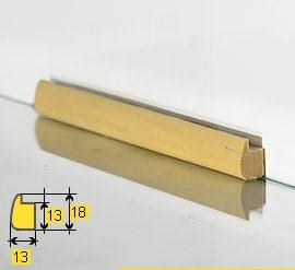 Багет некрашенный 18Г1 сращенный